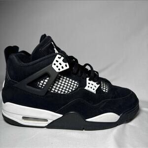 Size 8 - Nike Air Jordan 4 Retro White Thunder Men's Shoes Ships Now